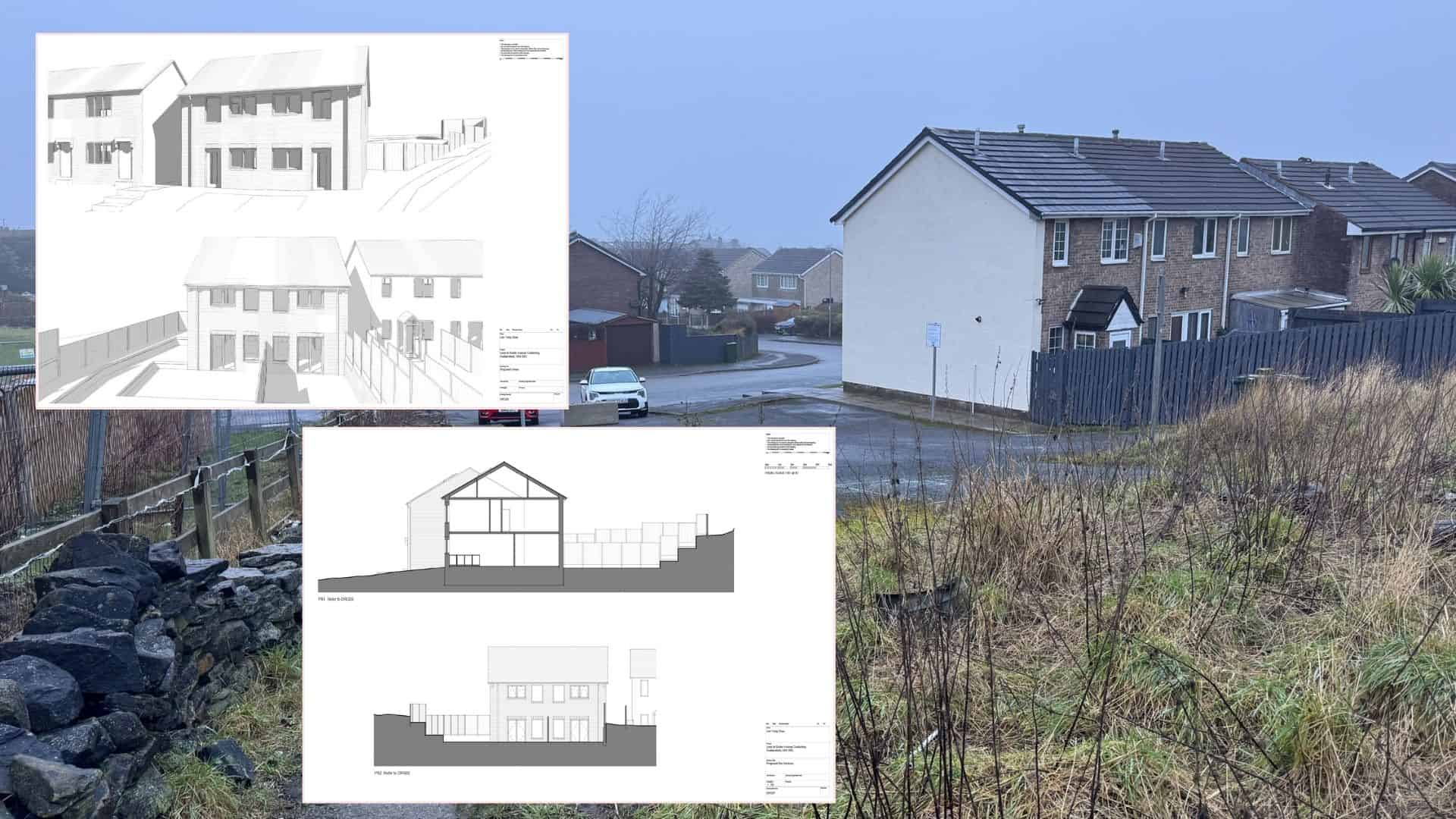 Planning permission granted for two new homes at Kinder Avenue ...