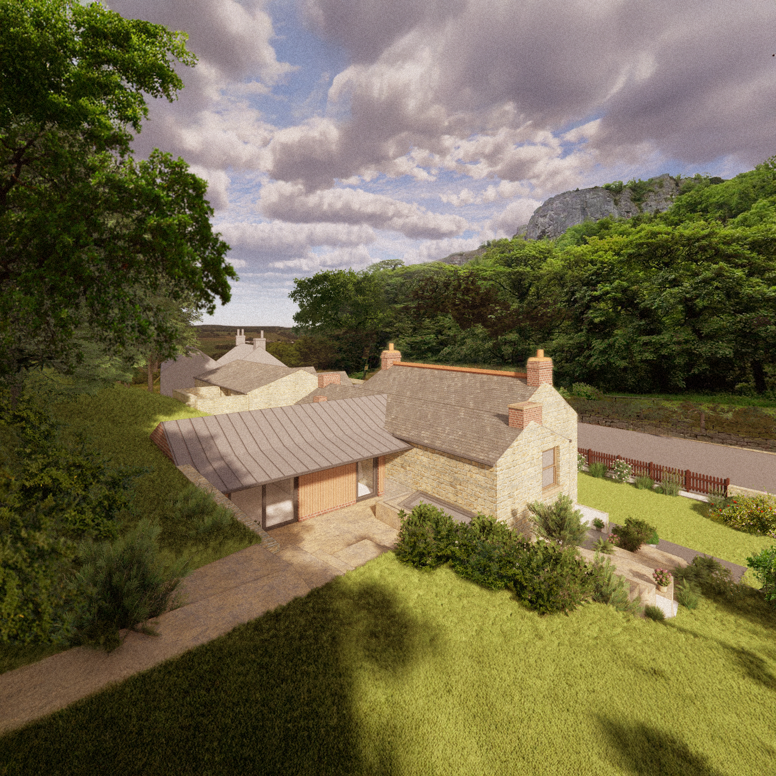 Matlock Set Design Extension and Remodel - Matlock Bath, Derbyshire - Planning Design