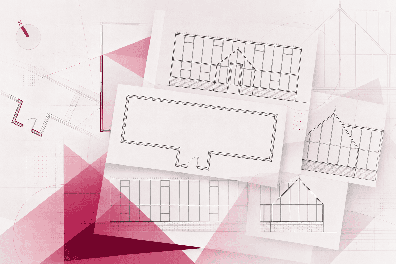 Two rural approvals in Brailsford, glasshouse planning permission and agricultural building notification secured