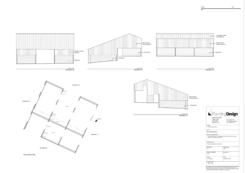 Replacement dwelling approved at a former farmstead near Ashover 5 Planning Design