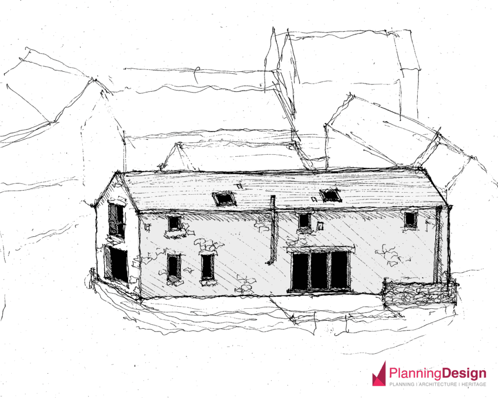 Replacement dwelling approved at a former farmstead near Ashover 2 Planning Design
