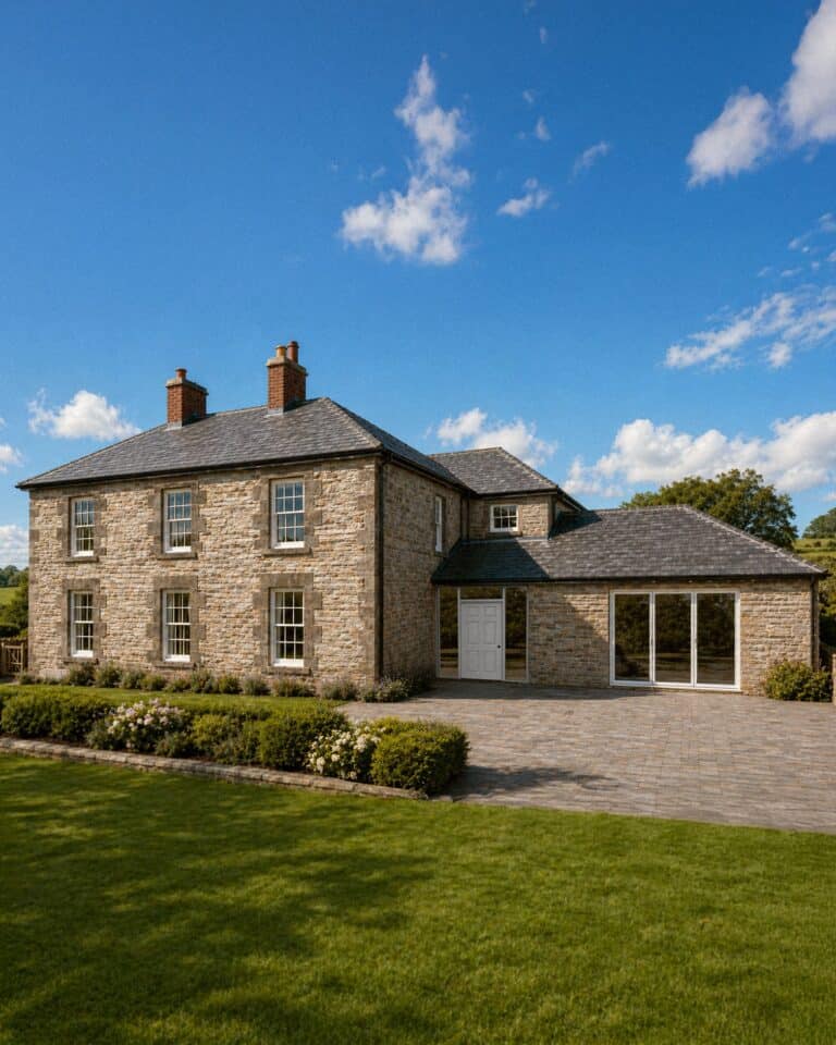 Period stone dwelling in a conservation area with a contemporary extension by Planning & Design Practice