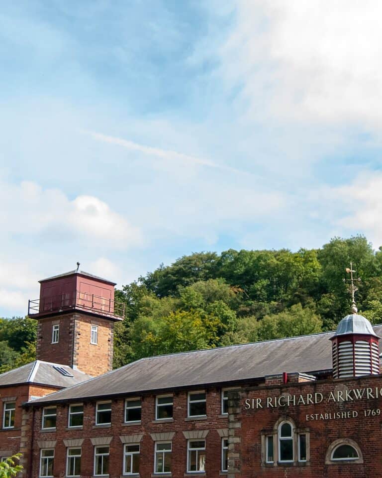 Masson Mills near Matlock, part of the Derwent Valley Mills World Heritage Site